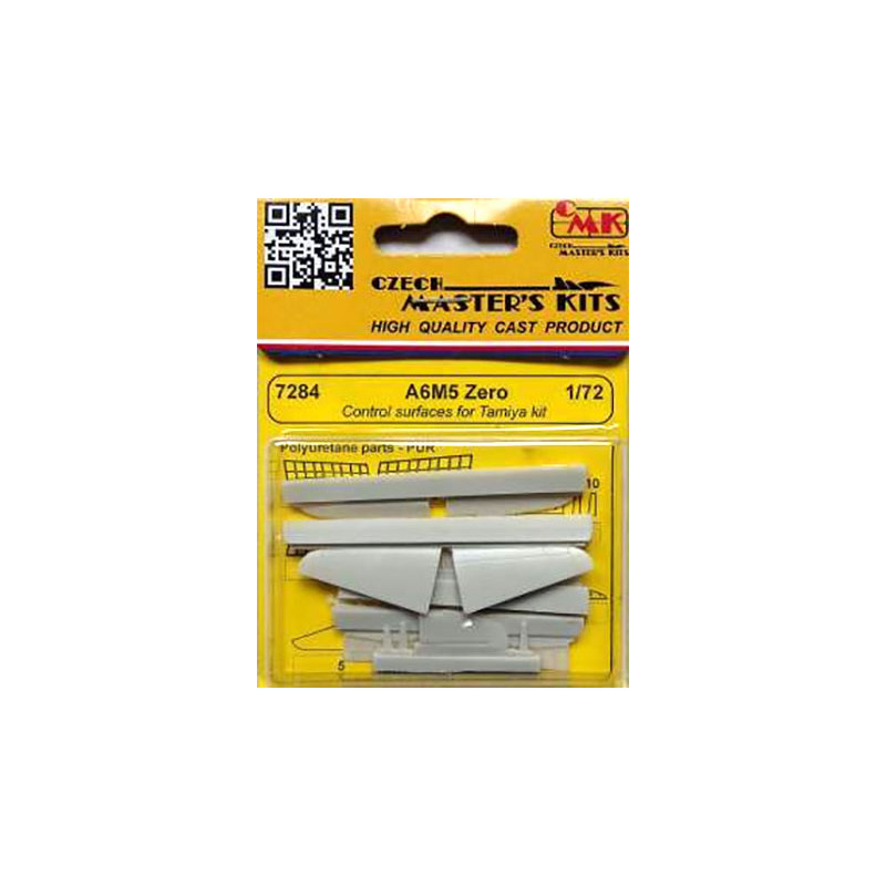 A6M5 Zero Control surfaces set - Tamiya